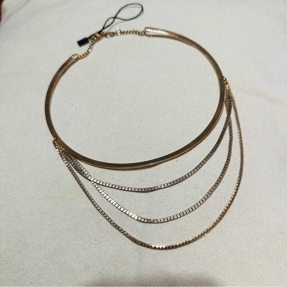 ASOS Gold Metal Chain Necklace